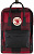 Рюкзак Fjallraven Kanken Re-Wool Laptop 15" Red-Black - Фото 1 малая