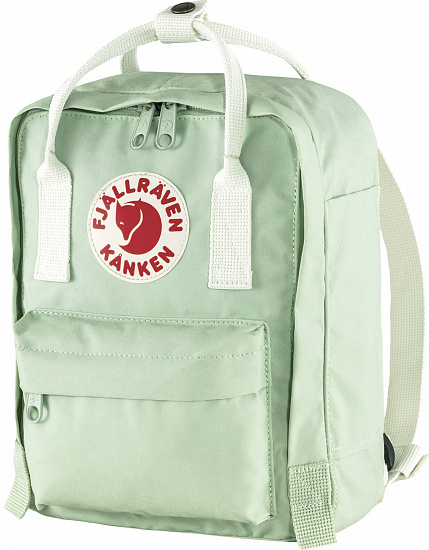 Рюкзак Fjallraven Kanken Mint Green-Cool White - Фото 4 большая
