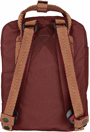 Рюкзак Fjallraven Kanken Mini Ox Red-Goose Eye - Фото 2 большая