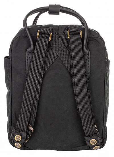 Рюкзак Fjallraven Kanken No. 2 Black Mini Black - Фото 3 большая
