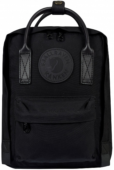 Рюкзак Fjallraven Kanken No. 2 Black Mini Black - Фото 1 большая