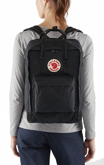 Рюкзак Fjallraven Kanken Laptop 17" Royal blue - Фото 2 большая