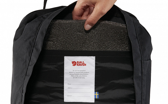 Рюкзак Fjallraven Kanken Laptop 17" Royal blue - Фото 7 большая