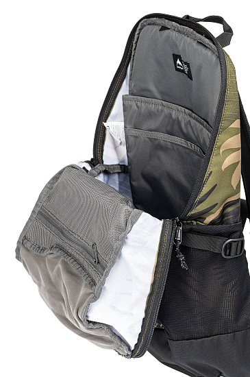 Рюкзак Burton Prospect 2.0 Olive Woodcut Palm - Фото 8 большая