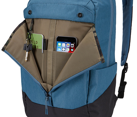 Рюкзак Thule Lithos 20L Blue/Black - Фото 5 большая