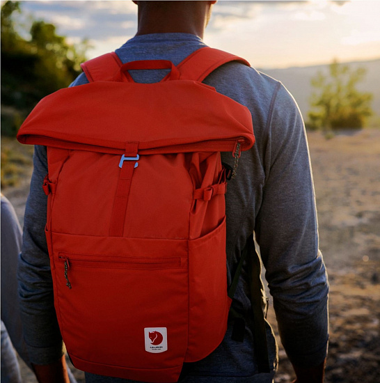 Рюкзак Fjallraven High Coast Foldsack 24 Shark Grey - Фото 12 большая