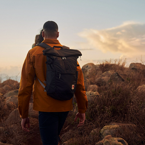 Рюкзак Fjallraven High Coast Foldsack 24 Shark Grey - Фото 14 большая