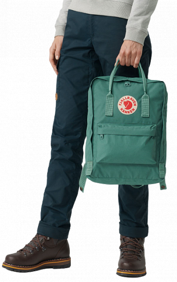 Рюкзак Fjallraven Kanken Foliage Green - Фото 12 большая