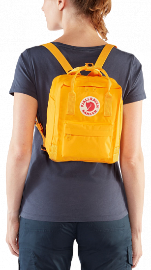 Рюкзак Fjallraven Kanken Mini Corn - Фото 5 большая