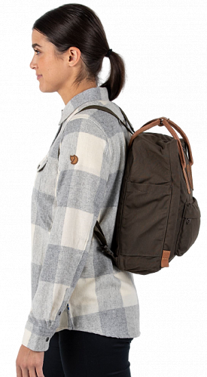 Рюкзак Fjallraven Kanken No. 2 Foliage Green - Фото 4 большая