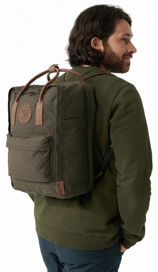 Рюкзак Fjallraven Kanken No. 2 Laptop 15" Foliage Green - Фото 6 большая