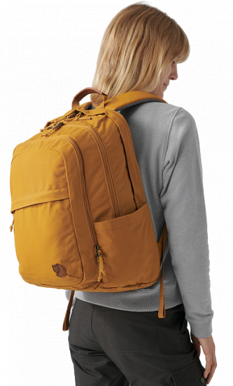 Рюкзак Fjallraven Raven 28 Bordeaux Red - Фото 7 большая