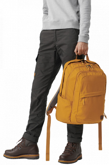 Рюкзак Fjallraven Raven 28 Bordeaux Red - Фото 14 большая