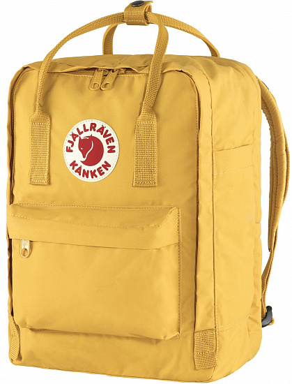 Рюкзак Fjallraven Kanken Laptop 13" Ochre - Фото 3 большая