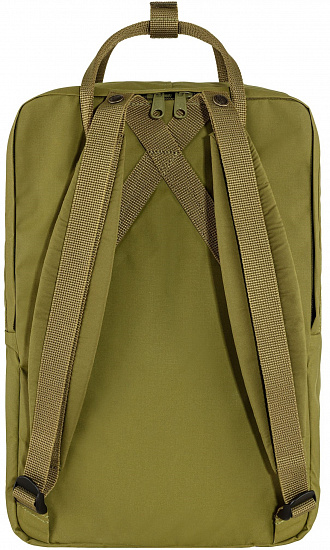 Рюкзак Fjallraven Kanken Laptop 15" Foliage Green - Фото 2 большая