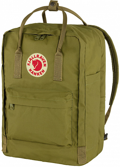 Рюкзак Fjallraven Kanken Laptop 15" Foliage Green - Фото 3 большая