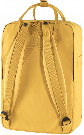 Рюкзак Fjallraven Kanken Laptop 15" Ochre - Фото 4 большая