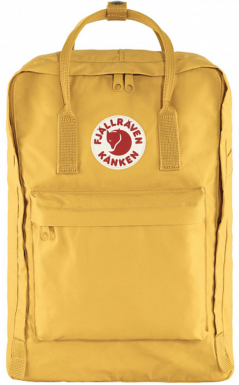 Рюкзак Fjallraven Kanken Laptop 17" Ochre - Фото 1 большая