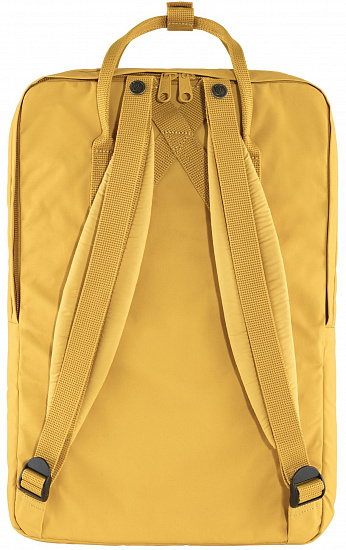 Рюкзак Fjallraven Kanken Laptop 17" Ochre - Фото 2 большая