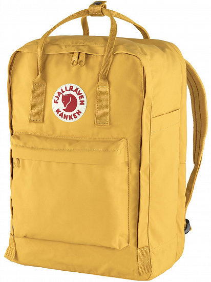 Рюкзак Fjallraven Kanken Laptop 17" Ochre - Фото 3 большая