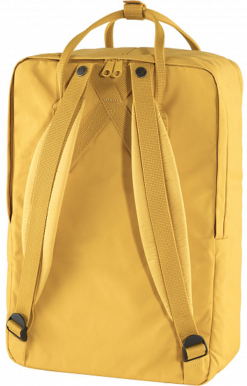 Рюкзак Fjallraven Kanken Laptop 17" Ochre - Фото 4 большая