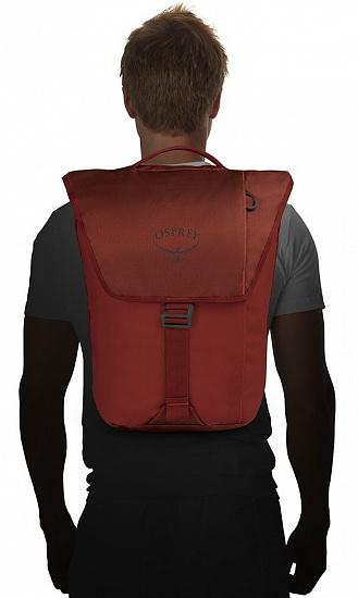 Рюкзак Osprey Transporter Flap Black - Фото 5 большая