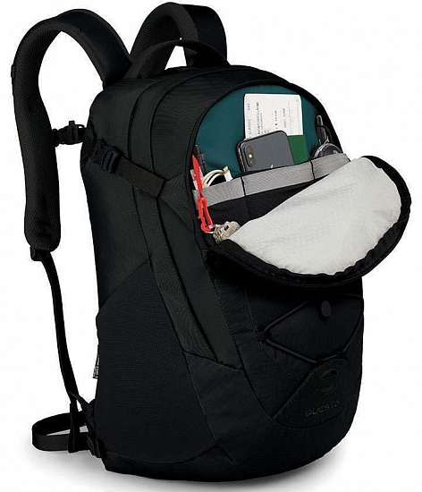 Рюкзак женский Osprey Questa Black - Фото 3 большая