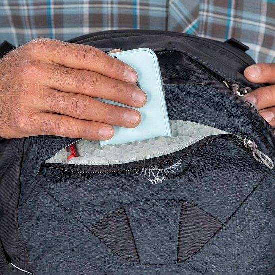 Рюкзак Osprey Daylite Travel Amulet Purple - Фото 8 большая