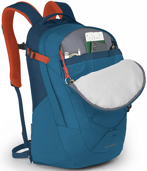 Рюкзак Osprey Quasar 28 Scoria Blue - Фото 4 большая
