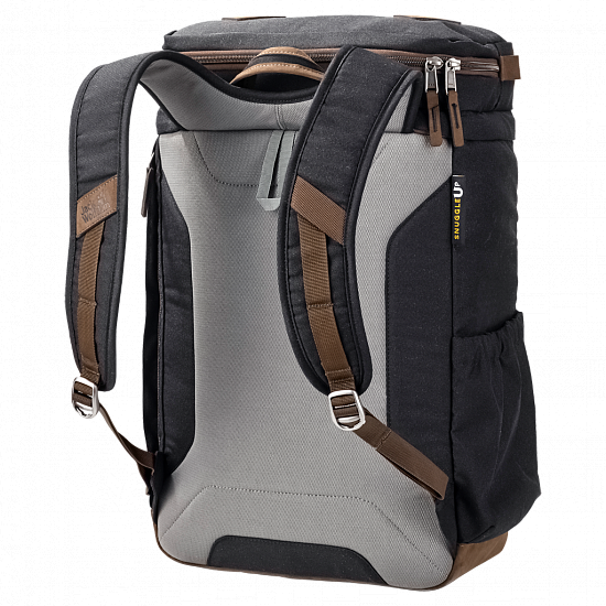 Рюкзак Jack Wolfskin Leicester Square Black - Фото 2 большая