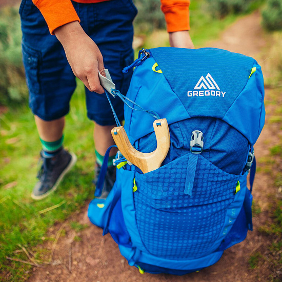 Рюкзак детский Gregory Icarus 40 Hyper Blue - Фото 5 большая