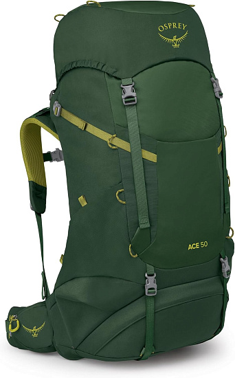 Рюкзак детский Osprey Ace 50 Green Canopy/Matcha Green - Фото 1 большая