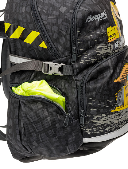 Рюкзак детский Bergans 2GO 24L Black Trucks - Фото 4 большая