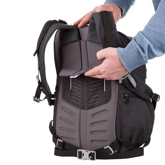 Рюкзак детский Bergans 2GO 32L Solid Charcoal Mosaic - Фото 2 большая