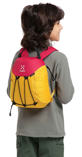 Рюкзак детский Haglofs Corker Junior Pumpkin Yellow/Scarlet Red - Фото 7 большая