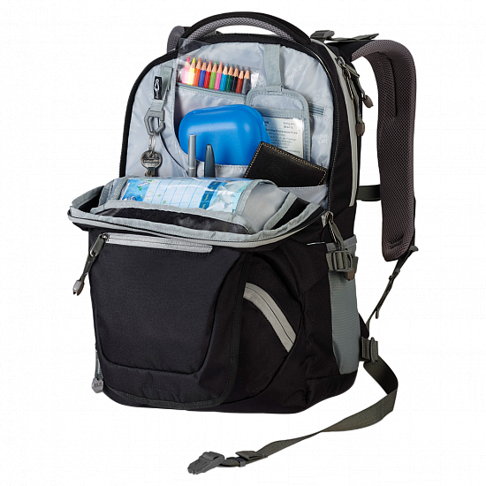 Рюкзак детский Jack Wolfskin RAMSON 26 PACK Black - Фото 4 большая