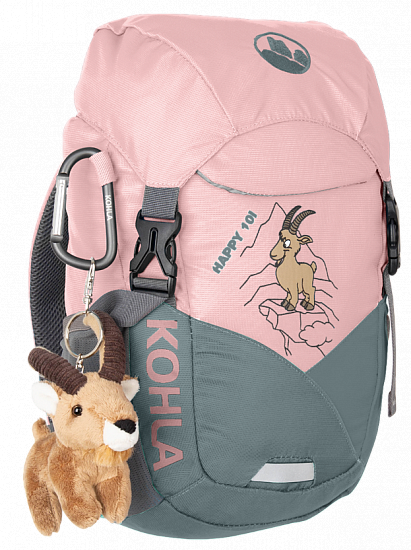 Рюкзак детский Kohla Happy 10 Bleached Mauve - Фото 1 большая