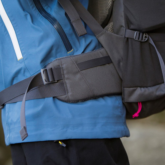 Рюкзак Bergans Birkebeiner 40 SolidDkGrey/SolidCharcoal/Hot Pink - Фото 4 большая