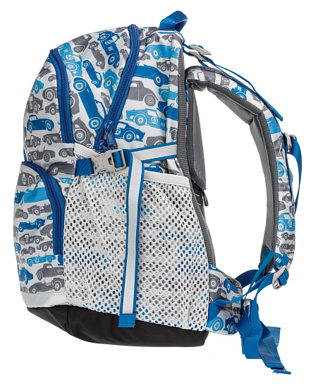 Рюкзак детский Bergans 2GO 24 Grey Cars - Фото 3 большая