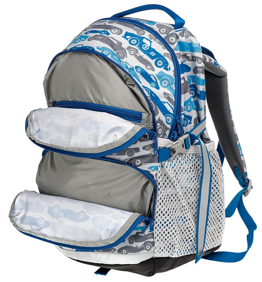 Рюкзак детский Bergans 2GO 24 Grey Cars - Фото 6 большая