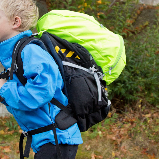 Рюкзак детский Bergans 2GO 32 NightBlue Hawaiian - Фото 4 большая