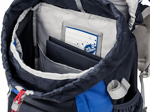 Рюкзак детский Jack Wolfskin Kids Explorer 20 Night Blue - Фото 5 большая