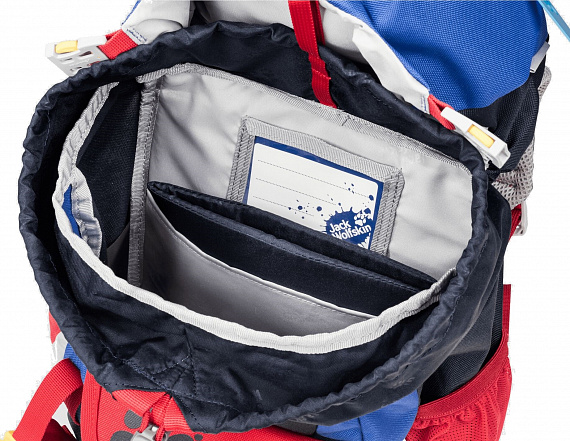 Рюкзак детский Jack Wolfskin Kids Explorer 16 Night Blue - Фото 3 большая