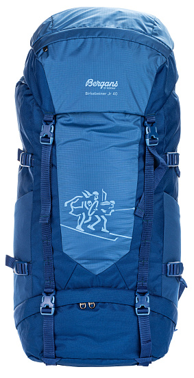 Рюкзак детский Bergans Birkebeiner 40 Dark Riviera Blue/Riviera Blue - Фото 1 большая