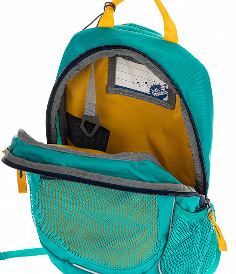 Рюкзак детский Jack Wolfskin Track Jack Green Ocean - Фото 4 большая