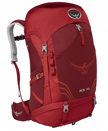 Рюкзак детский Osprey Ace 38 Paprika Red - Фото 1 большая