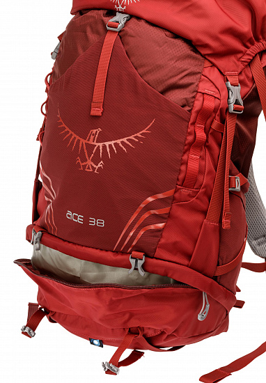 Рюкзак детский Osprey Ace 38 Paprika Red - Фото 7 большая
