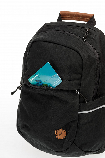 Рюкзак детский Fjallraven Raven Mini Black - Фото 7 большая