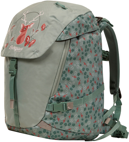 Рюкзак детский Bergans Aksla 24 Lid Misty Forest Flowers - Фото 1 большая