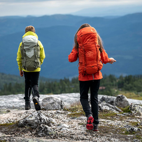 Рюкзак детский Bergans Birkebeiner 40 Brick/Fiesta - Фото 5 большая